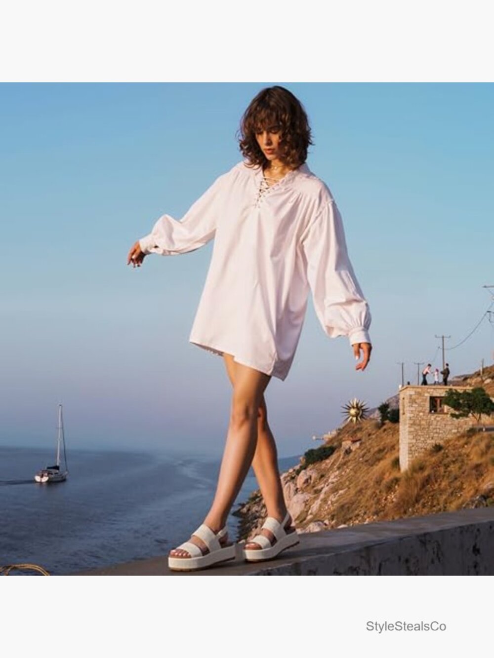 Platform Water Sandals Chunky Wedge Lug Sole Comfortable Waterproof Summer - Picture 2 of 6